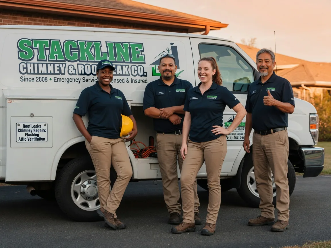Chimney flashing repair company in Edgerton, WY